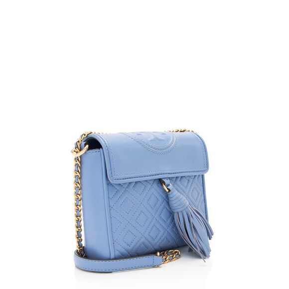 Tory Burch Leather Fleming Box Crossbody